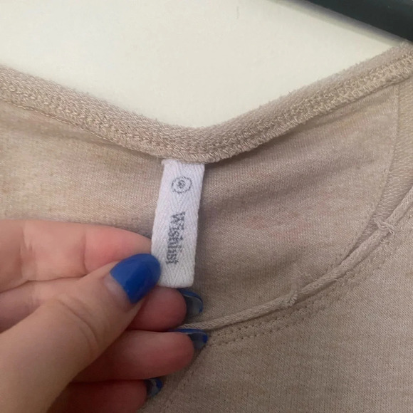 Wishlist Tan Flowy at-Shirt - Size S - Picture 2 of 4